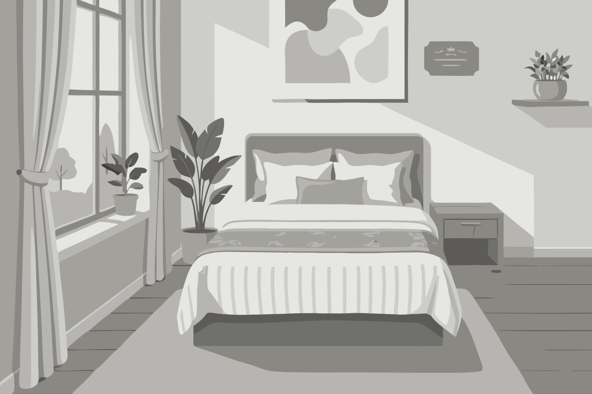 Standard King Room with Roll-in Shower - Mobility Accessible